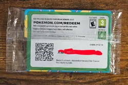 N's Zekrom Mega Evolution Sealed Promo 031 Full Art Pokemon - Image 2