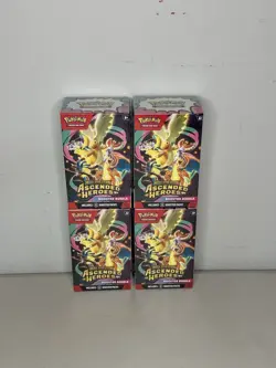 4x Pokemon TCG Ascended Heroes Booster Bundle Sealed New - Image 1