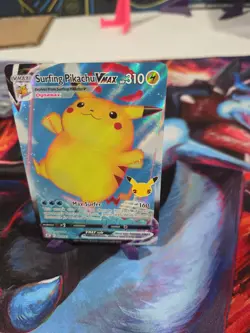Surfing Pikachu VMAX 009/025 Full Art PokemonCelebrations 25th Anniversary NM#11 - Image 4