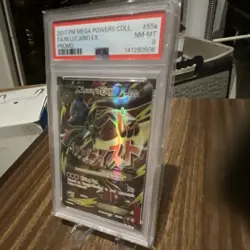 The Pokemon Company Pokemon TCG M Lucario EX 055A/111 Holo Promo PSA 8 2017 - Image 2