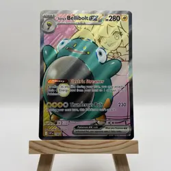 Iono's Bellibolt EX 194 Scarlet & Violet Promo Cards Holo Pokemon TCG (NM) - Image 1