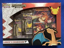 Pokemon Lances Charizard V - Celebrations Collection 25th Anniversary Sealed Box - Image 1