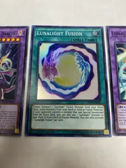 Yugioh - Lunalight Fusion LED4-EN048 1st Edition SUPER NM X1 - Image 1