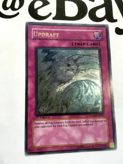 YUGIOH - GLAS-EN067 - UPDRAFT - 1ST EDITION - ULTIMATE RARE - Image 2