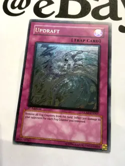 YUGIOH - GLAS-EN067 - UPDRAFT - 1ST EDITION - ULTIMATE RARE - Image 3