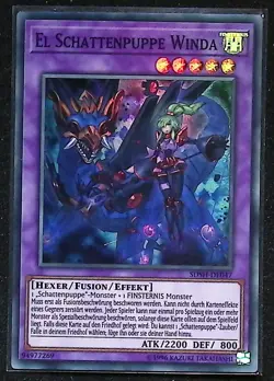 El Shaddoll Winda! - SDSH-DE047 - Super Rare - Yugioh - Image 1