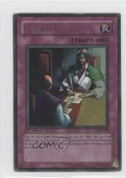 Ceasefire (R) Unlimited YuGiOh Pharaoh's Servant #PSV-030 2002 READ - Image 1