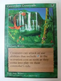 Concordant Crossroads Magic the gathering MTG Chronicles 1995 Mint Never Played - Image 1