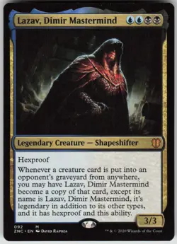 Lazav, Dimir Mastermind M Commander: Zendikar Rising 92 LP - Image 1
