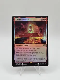 The Fire Crystal Final Fantasy Foil Near Mint - Image 1