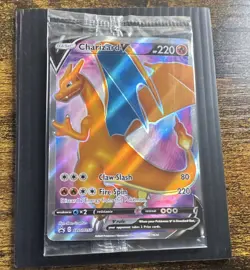 The Pokemon Company Pokemon TCG Charizard V SWSH050 Promo Holo SEALED - Image 1