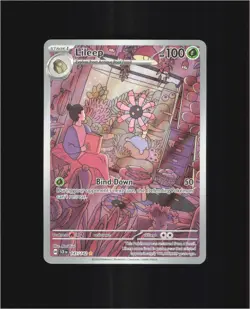 Lileep 145/142 Illustration Rare Stellar Crown Pokemon Holo Near Mint - Image 1