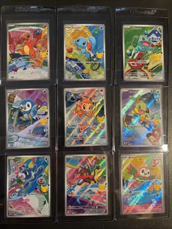 Pokemon TCG First Partner Illustration Series 1 2026 Promos Full Set 9 Cards - Image 1