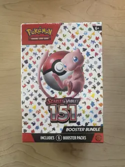 POKEMON TCG SCARLET & VIOLET 151 BOOSTER BUNDLE BOX FACTORY SEALED NEW - Image 1