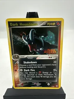 Dark Houndoom 5/109 EX Team Rocket Returns Holo Pokemon Card - Image 1