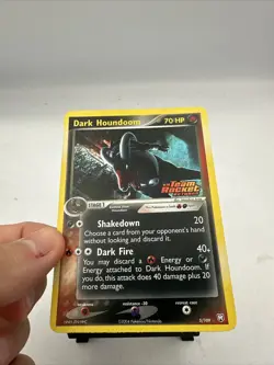 Dark Houndoom 5/109 EX Team Rocket Returns Holo Pokemon Card - Image 3