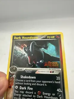 Dark Houndoom 5/109 EX Team Rocket Returns Holo Pokemon Card - Image 4