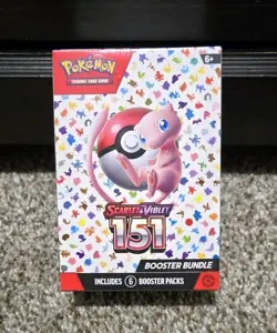Pokemon TCG Scarlet & Violet 151 Booster Bundle Factory Sealed - Image 1
