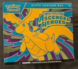 Pokemon TCG Ascended Heroes Elite Trainer Box ETB Sealed - Image 1
