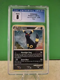 Pokemon TCG Umbreon 22/95 Call of Legends Holo CGC 8 - Image 1