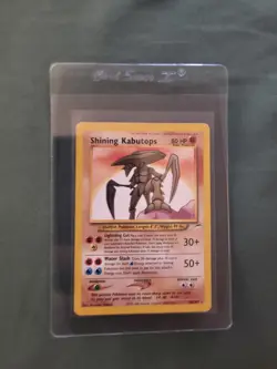 Pokemon TCG Shining Kabutops Neo Destiny Secret Rare Card 108/105 - Image 1