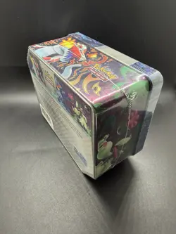 Pokemon TCG: Paldea Partners Tin Quaquaval EX with 5 Booster Packs New Sealed - Image 4