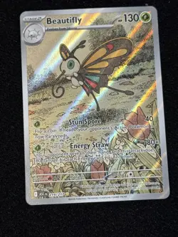 Beautifly 219/217 Illustration Rare Ascended Heroes Pokemon Near Mint - Image 1