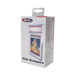 BCW Card Storage Box Slab Bumpers - Clear (6) New - Image 1