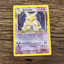 Alakazam Pokemon Base Set 1/102 Holo - Image 3