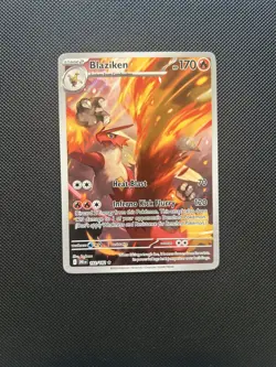Pokemon TCG Blaziken 192/182 Destined Rivals Illustration Rare NM - Image 1