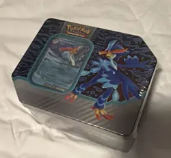 Pokemon TCG Paldea Partners Tin (Meowscarada/Skeledirge/Quaquaval ex) Sealed - Image 1