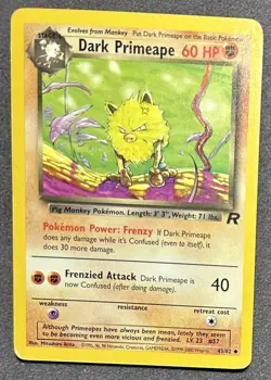 Pokemon Card Team Rocket Dark Primeape 43/82 - Image 1