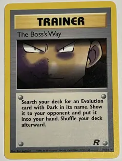 Pokemon Card Team Rocket The Boss's Way 73/82 - Image 1