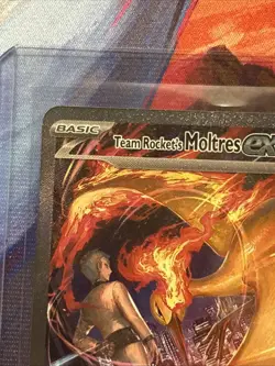 Pokemon TCG Team Rockets Moltres EX Destined Rivals Card 229/182 SIR Stamped - Image 3