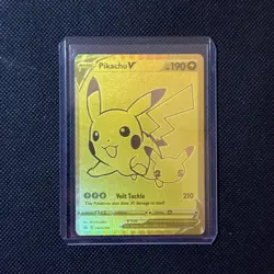 Pokemon TCG - Pikachu V SWSH145 Celebrations - Black Star Promo - NM - Image 1