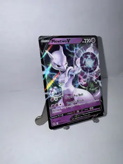 Pokemon - Mewtwo V 030/078: Ultra Rare - Full Art - Holo - Pokemon GO - Image 4