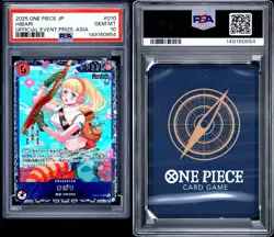 2025 ONE PIECE JAPANESE PROMOS #010 HIBARI OFFICIAL EVENT PRIZE-ASIA PSA 10 - Image 3