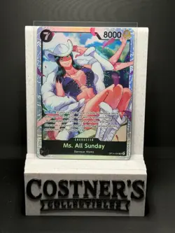 Ms. All Sunday OP14-084 SR One Piece The Azure Sea's Seven English - Image 1