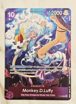 Monkey.D.Luffy (119) (English Version 2nd Anniversary Set) OP05-119 One Piece NM - Image 1