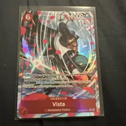 Vista OP16-011 TR TREASURE RARE alternative art The Time of Battle ENGLISH nm - Image 1