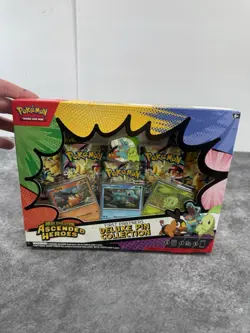 Pokemon TCG Ascended Heroes First Partner Deluxe Pin Collection NEW Sealed - Image 1