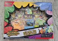 Pokemon TCG Ascended Heroes First Partner Deluxe Pin Collection New & Sealed - Image 2