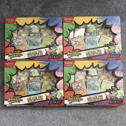 4 x Pokemon Ascended Heroes First Partner Deluxe Pin Collection Brand New Sealed - Image 1