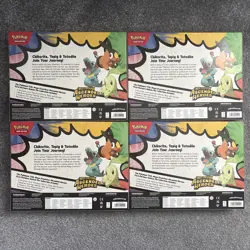 4 x Pokemon Ascended Heroes First Partner Deluxe Pin Collection Brand New Sealed - Image 2
