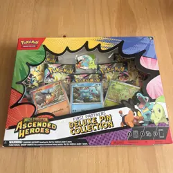 Pokemon Ascended Heroes First Partner Deluxe Pin Collection – New and Sealed - Image 1