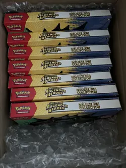 Pokemon TCG X7 Ascended Heroes First Partner Deluxe Pin Collection New Sealed - Image 5