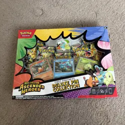 Pokemon TCG Ascended Heroes First Partner Deluxe Pin Collection New/Sealed - Image 1