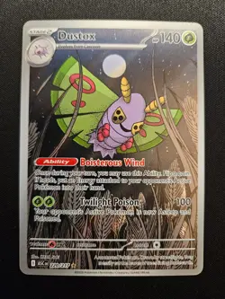 Dustox 220/217 Holo Illustration Rare Ascended Heroes Pokemon Card NM - Image 1