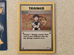 Pokemon Gym Heroes Brock 15 Holo and Gym Challenge Card Lot Onix, Geodude - Image 3