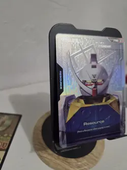 Bandai Gundam Card Game GD01 Resource (1-030) V Gundam C+ Holo English - Image 2